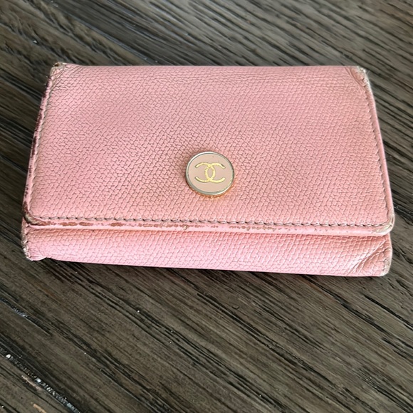 CHANEL Handbags - CHANEL Rose Pink Key Case